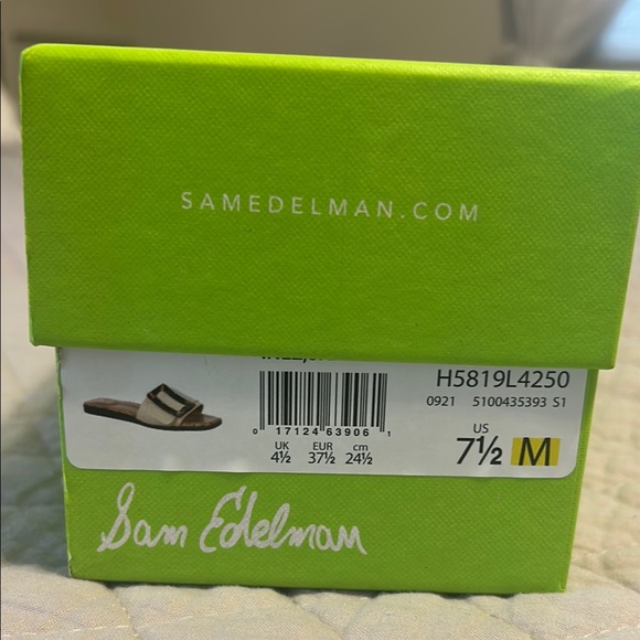 Sam Edelman Inez Slide Sandal 7.5 - Picture 5 of 5